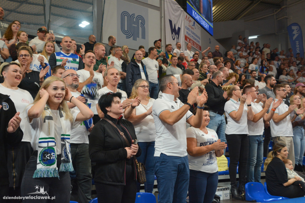 Kibice na meczu Anwil Włocławek - WKS Śląsk Wrocław