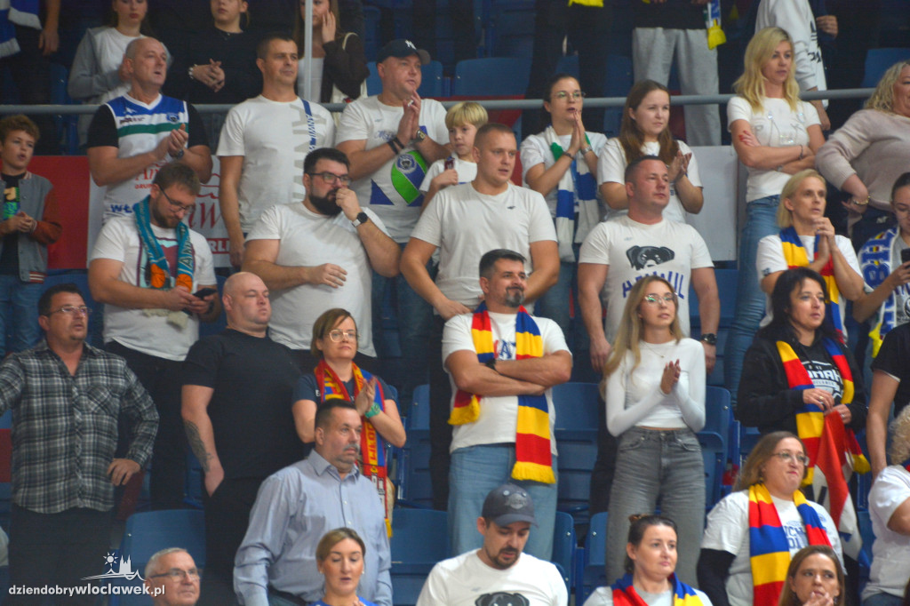 Kibice na meczu Anwil Włocławek - WKS Śląsk Wrocław
