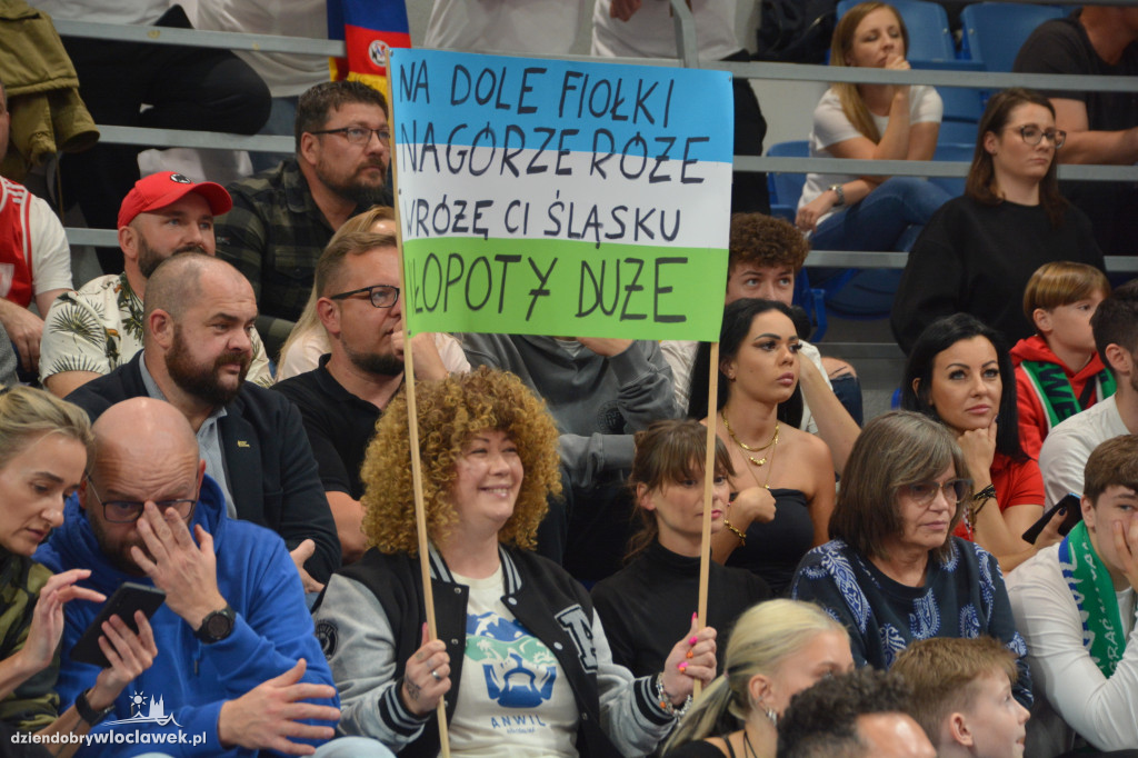 Kibice na meczu Anwil Włocławek - WKS Śląsk Wrocław