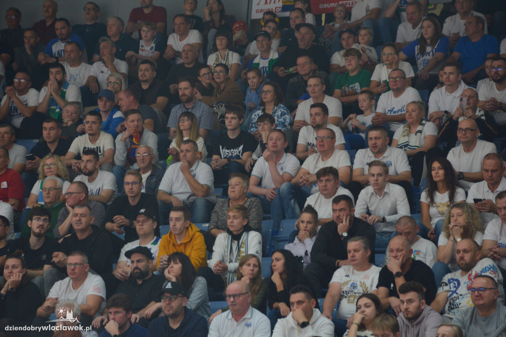 Kibice na meczu Anwil Włocławek - WKS Śląsk Wrocław