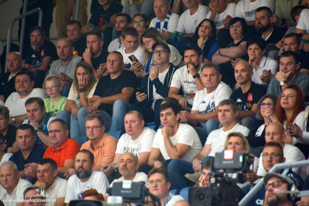 Kibice na meczu Anwil Włocławek - WKS Śląsk Wrocław