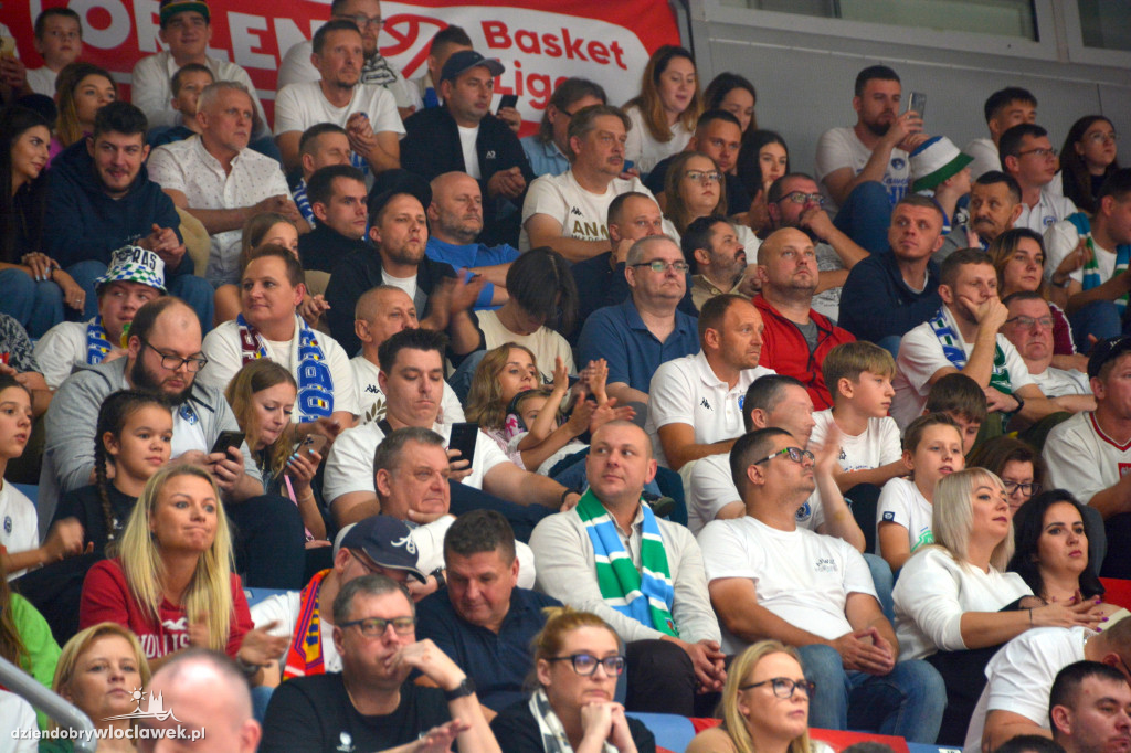 Kibice na meczu Anwil Włocławek - WKS Śląsk Wrocław