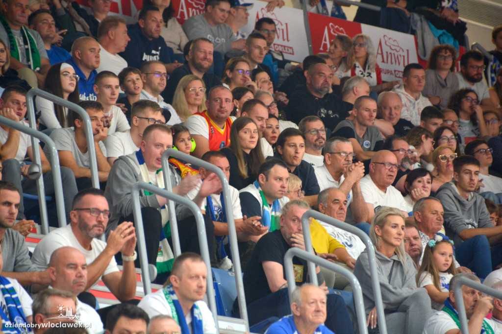 Kibice na meczu Anwil Włocławek - WKS Śląsk Wrocław