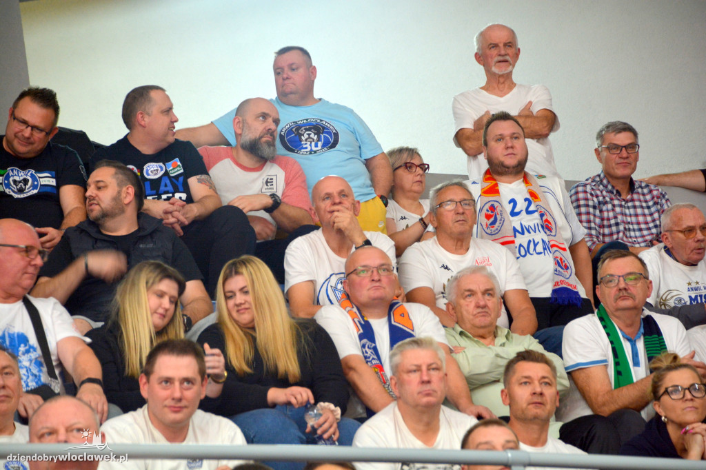 Kibice na meczu Anwil Włocławek - WKS Śląsk Wrocław