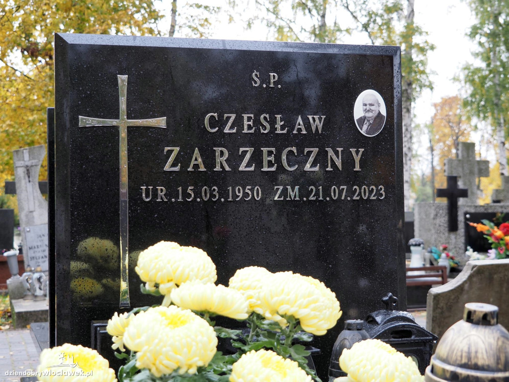 Władze miasta na grobach zasłużonych włocławian