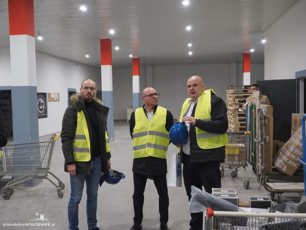 Prezydent Włocławka z wizytą w firmie ESEN