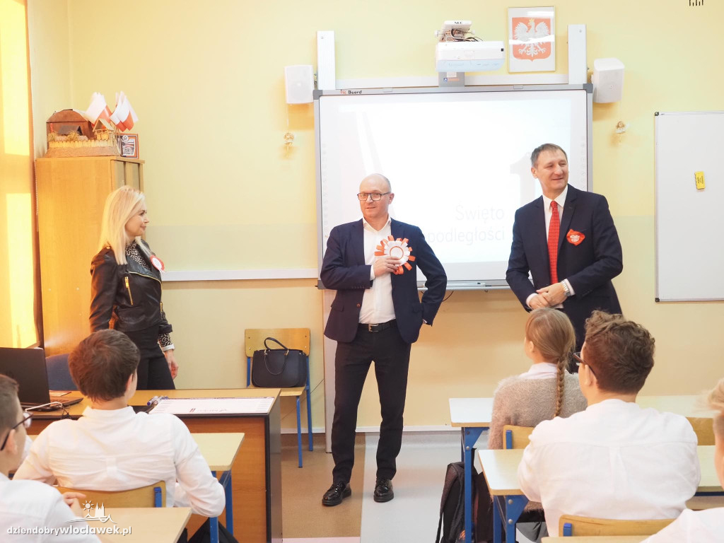 Prezydent Włocławka z wizytą w Zespole Szkół nr 11