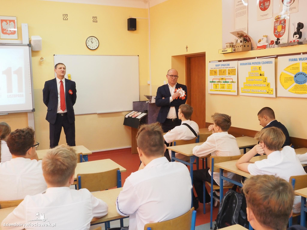 Prezydent Włocławka z wizytą w Zespole Szkół nr 11