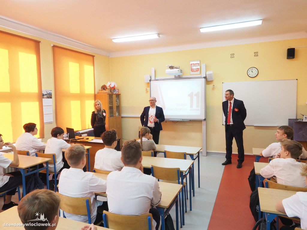 Prezydent Włocławka z wizytą w Zespole Szkół nr 11