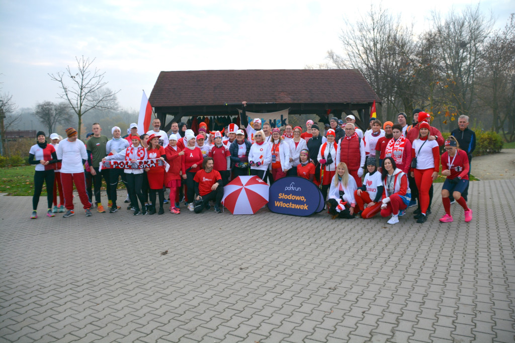 Biało-czerwony parkrun Słodowo