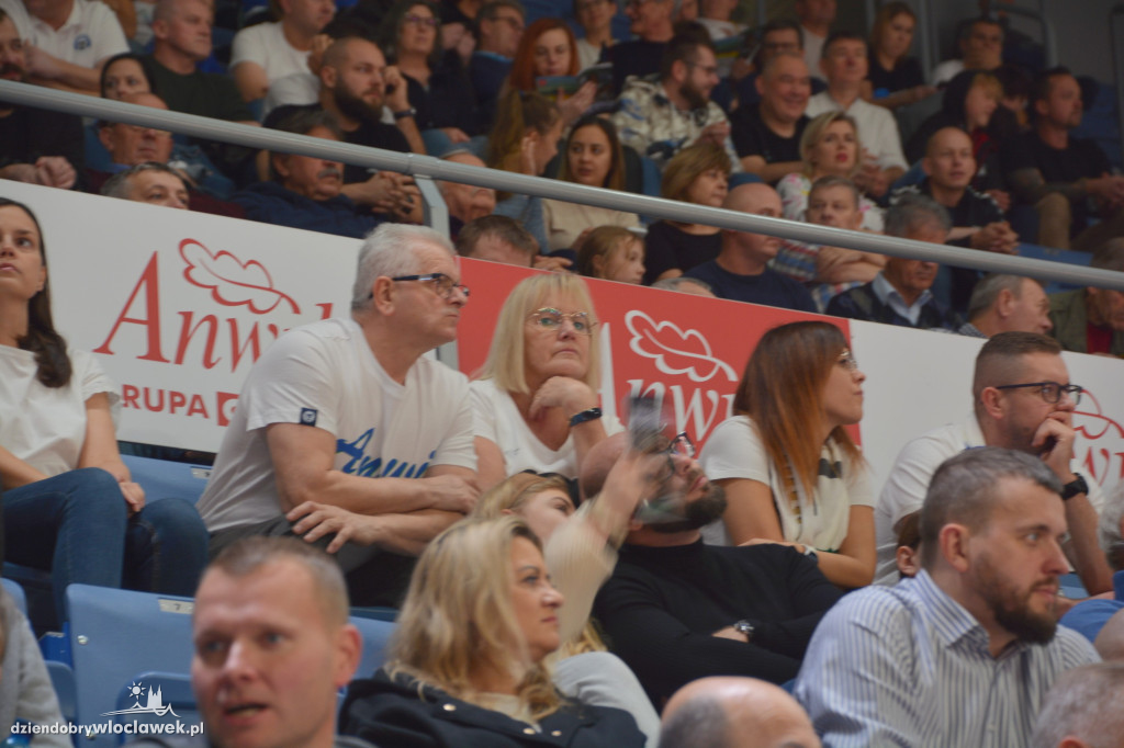 Kibice na meczu Anwil Włocławek vs Start Lublin