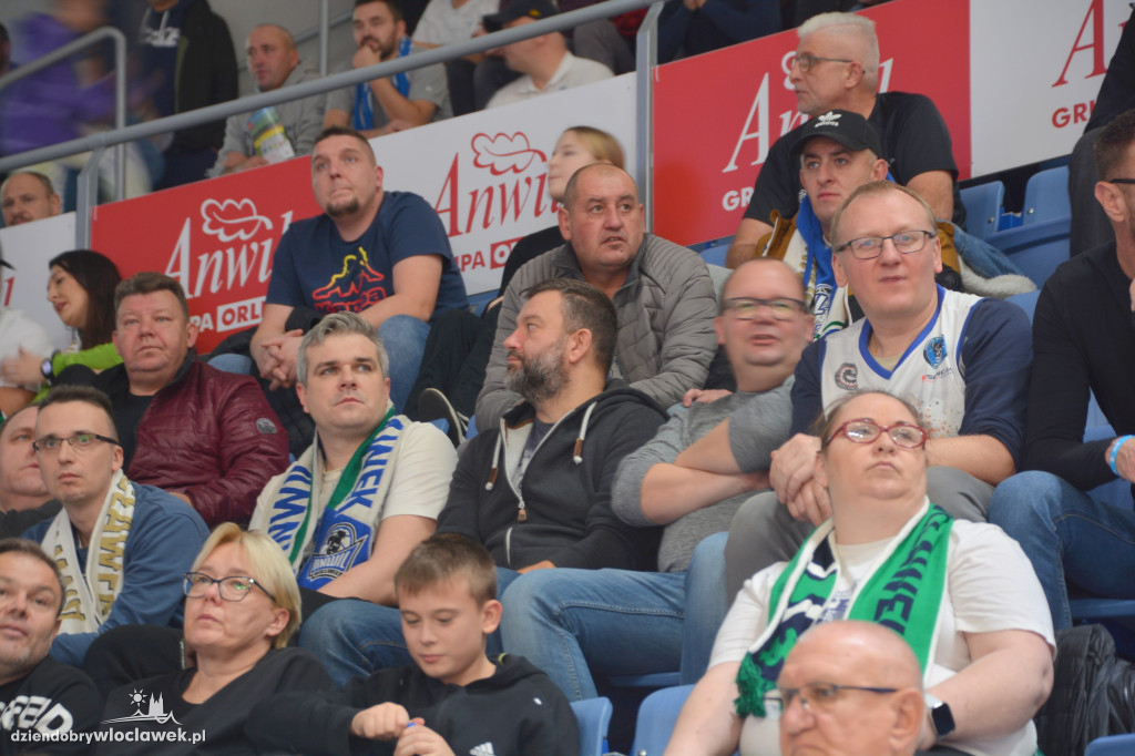 Kibice na meczu Anwil Włocławek vs Start Lublin