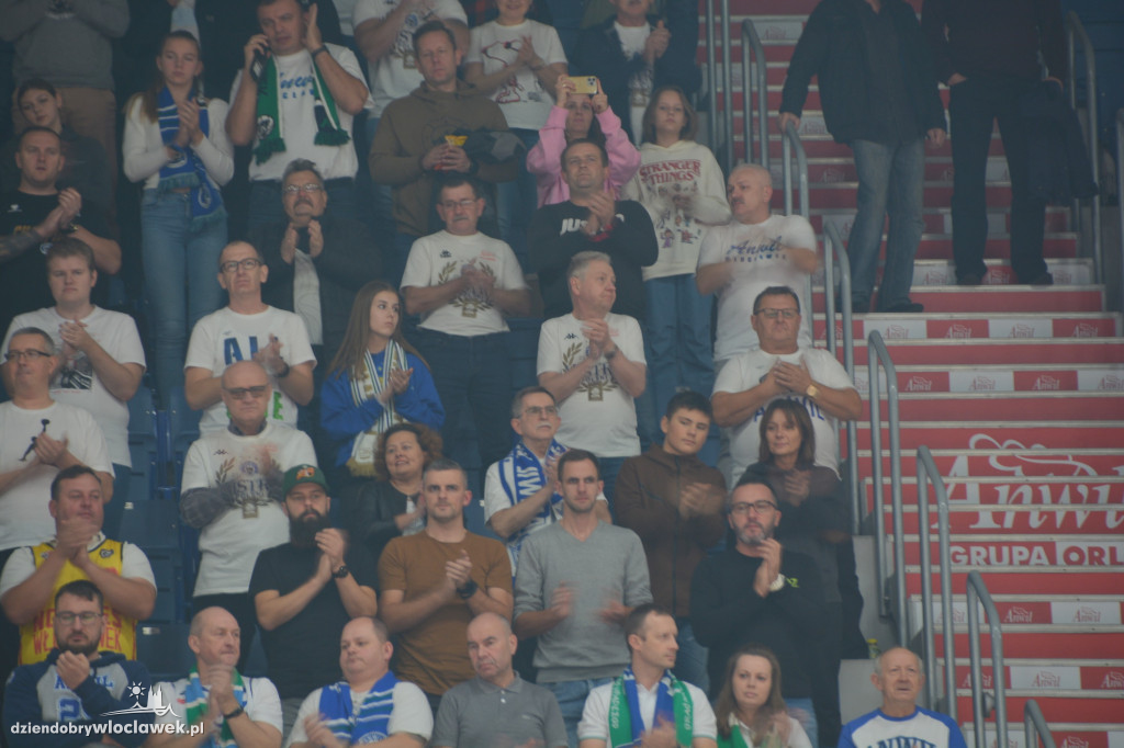 Kibice na meczu Anwil Włocławek vs Start Lublin