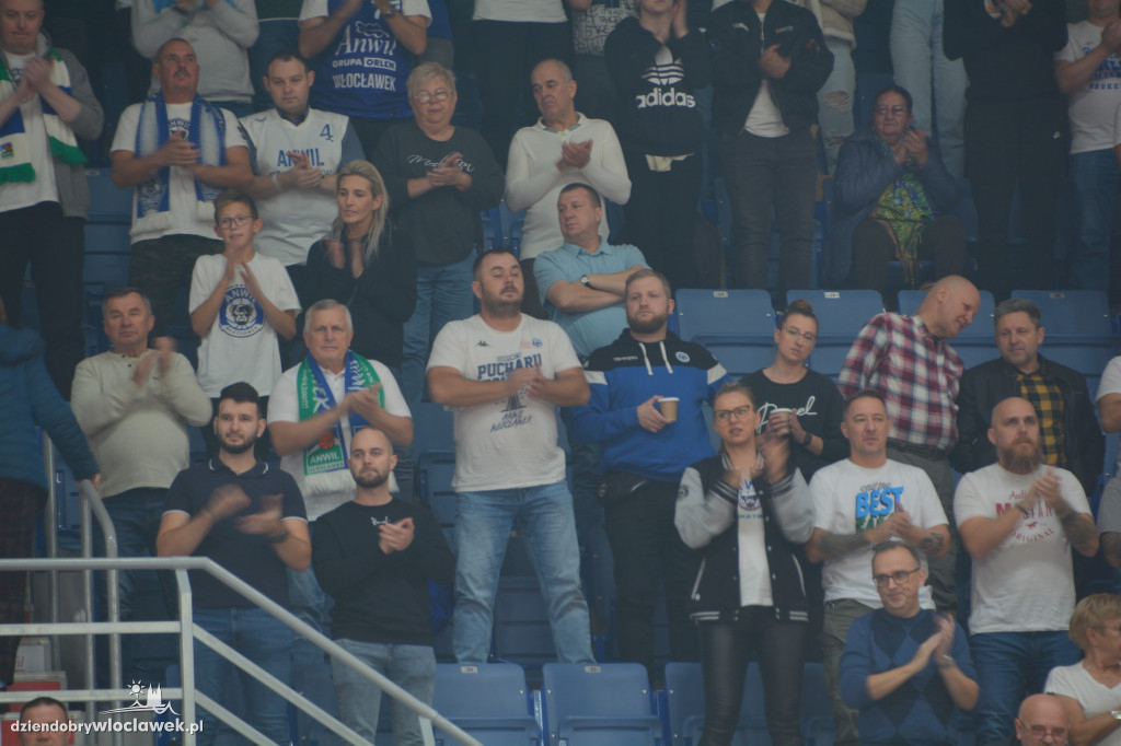 Kibice na meczu Anwil Włocławek vs Start Lublin