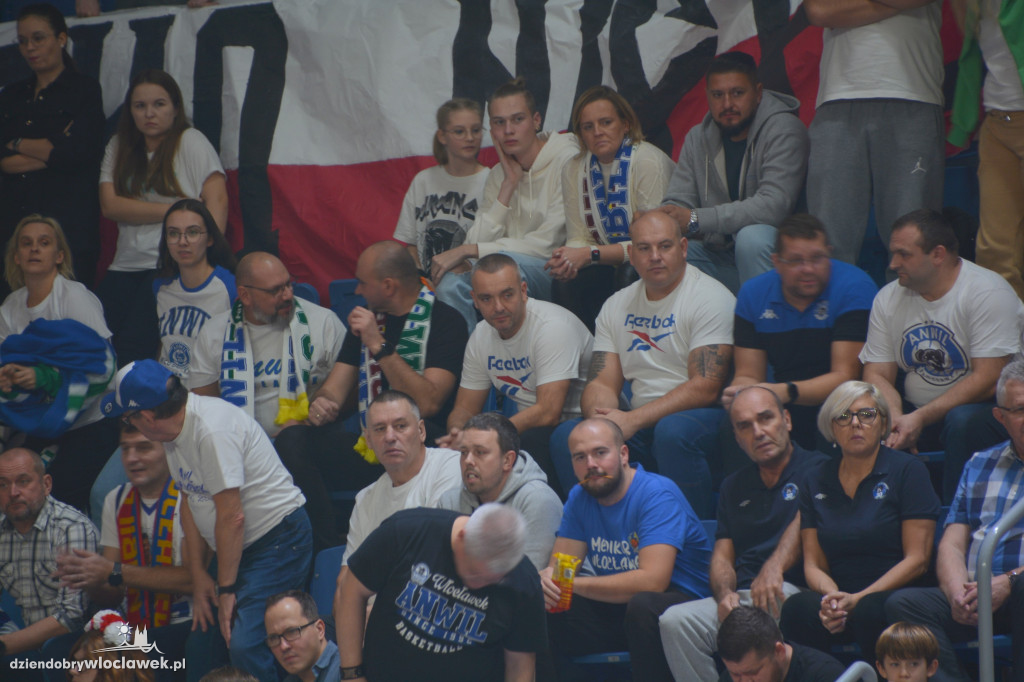 Kibice na meczu Anwil Włocławek vs Start Lublin