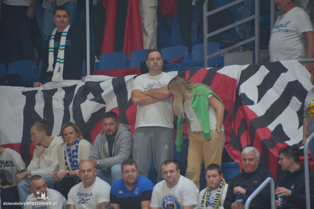Kibice na meczu Anwil Włocławek vs Start Lublin