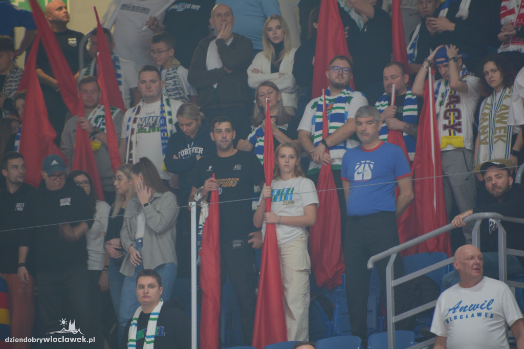 Kibice na meczu Anwil Włocławek vs Start Lublin