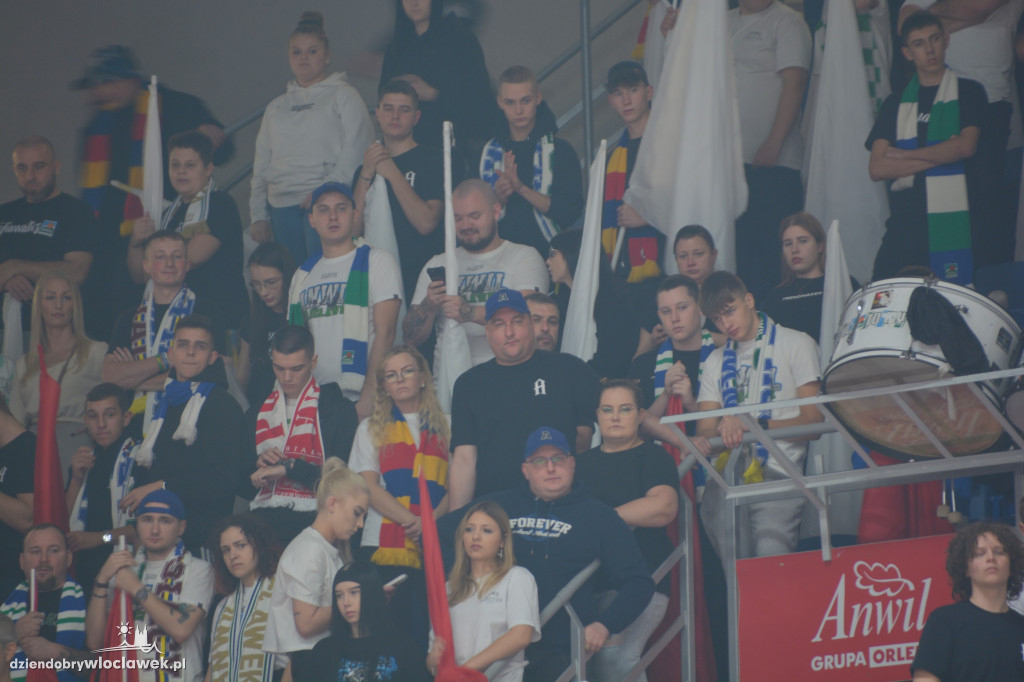 Kibice na meczu Anwil Włocławek vs Start Lublin