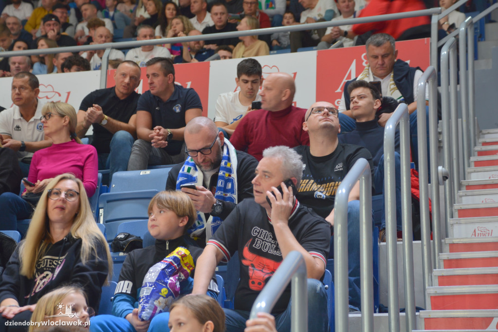 Kibice na meczu Anwil Włocławek vs Start Lublin
