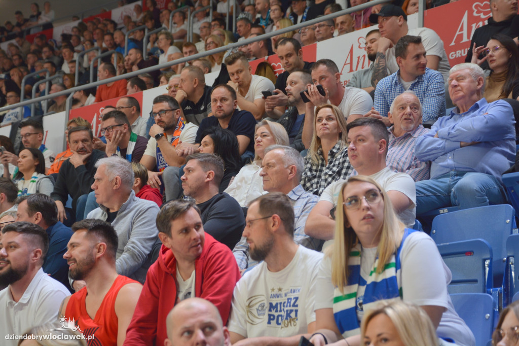 Kibice na meczu Anwil Włocławek vs Start Lublin