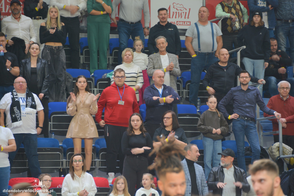 Kibice na meczu Anwil Włocławek vs Start Lublin