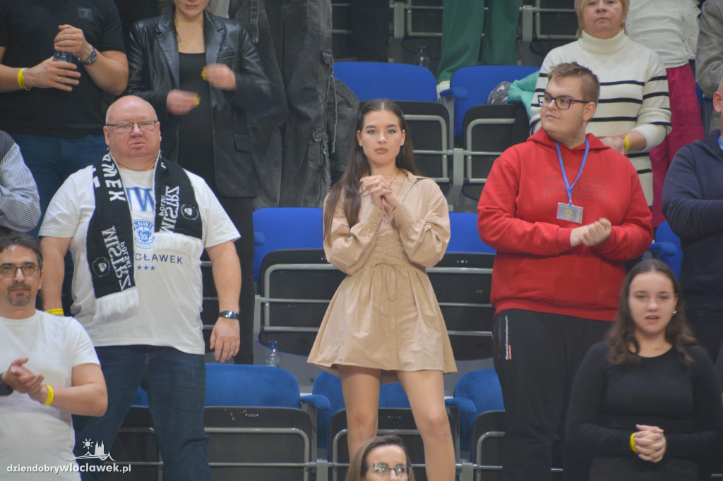 Kibice na meczu Anwil Włocławek vs Start Lublin