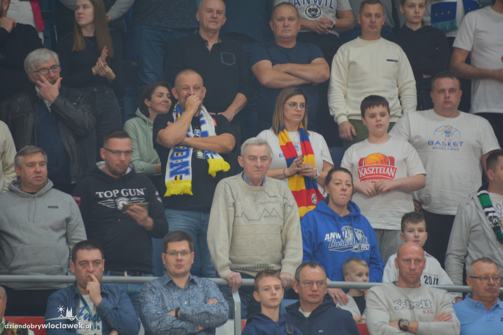 Kibice na meczu Anwil Włocławek vs Start Lublin