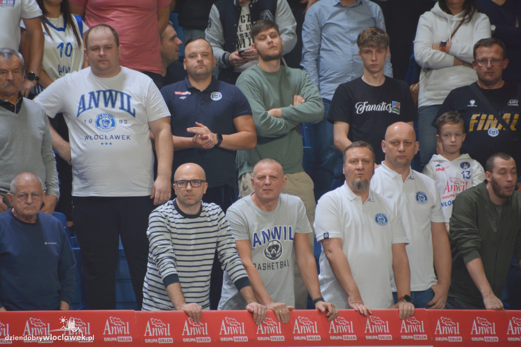 Kibice na meczu Anwil Włocławek vs Start Lublin