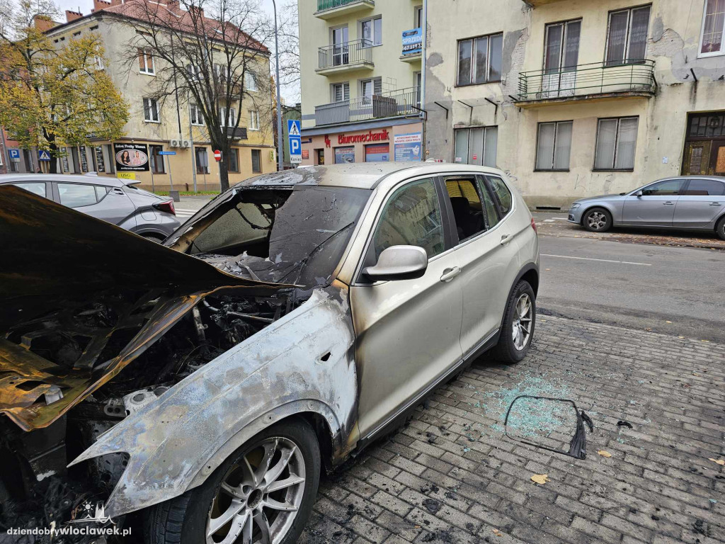 Pożar samochodu przy ul. św. Antoniego