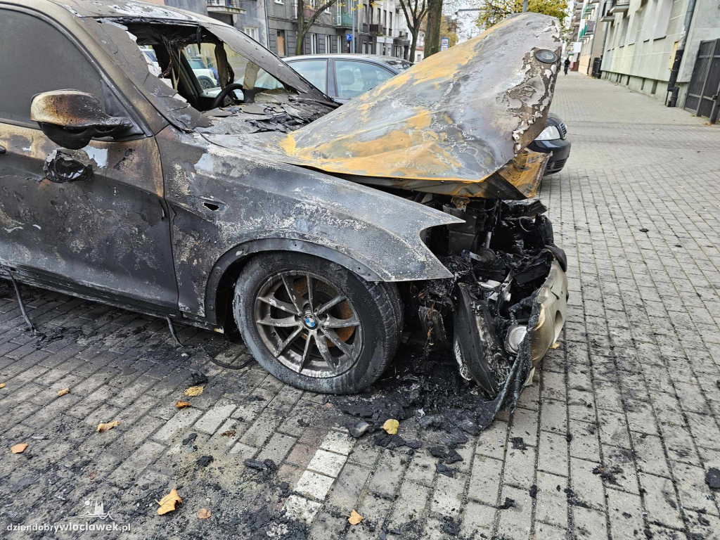 Pożar samochodu przy ul. św. Antoniego