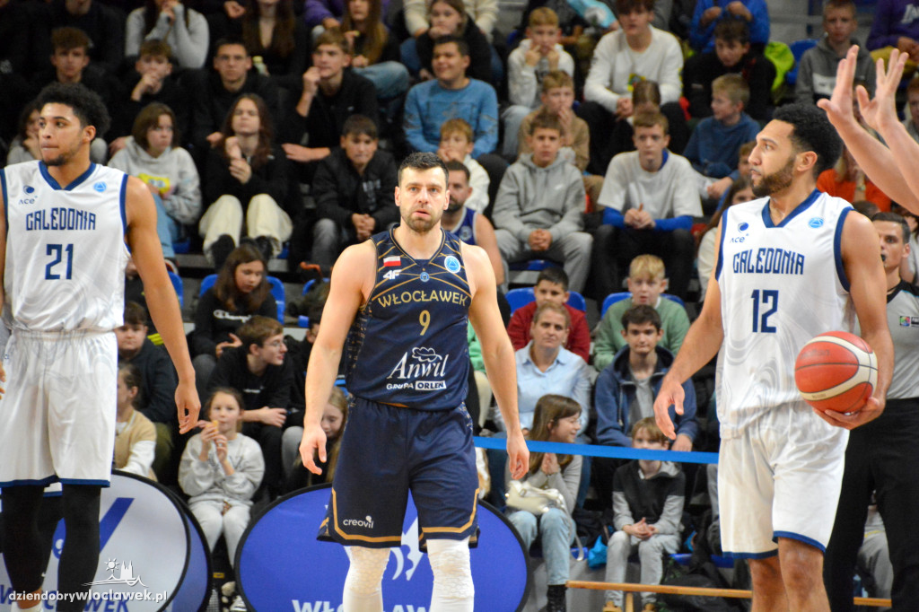 Mecz Anwil Włocławek - Caledonia Gladiators