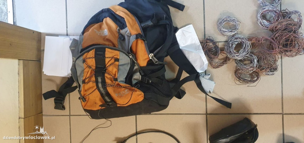 Skradzione przedmioty z ul. Jastrzębiej