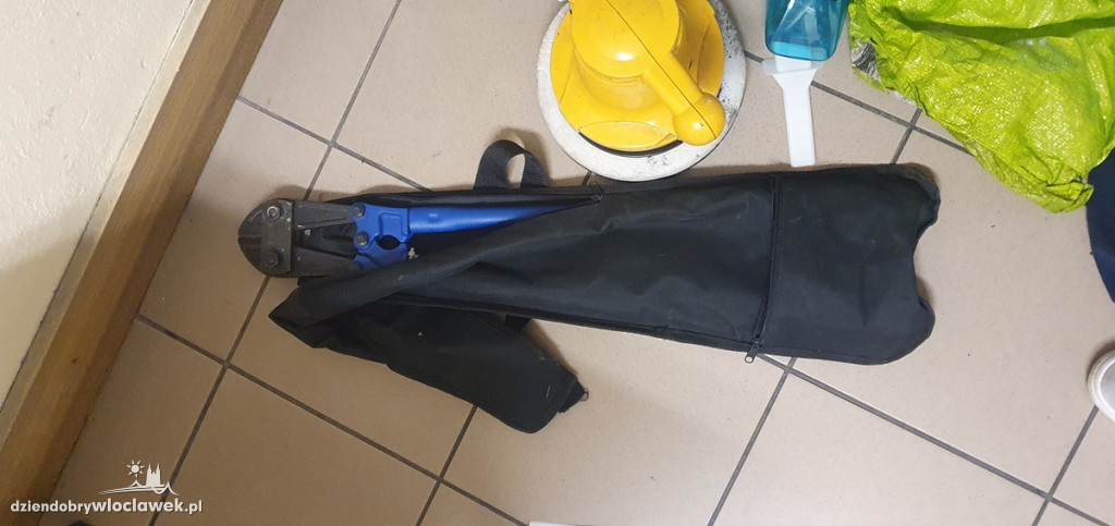 Skradzione przedmioty z ul. Jastrzębiej