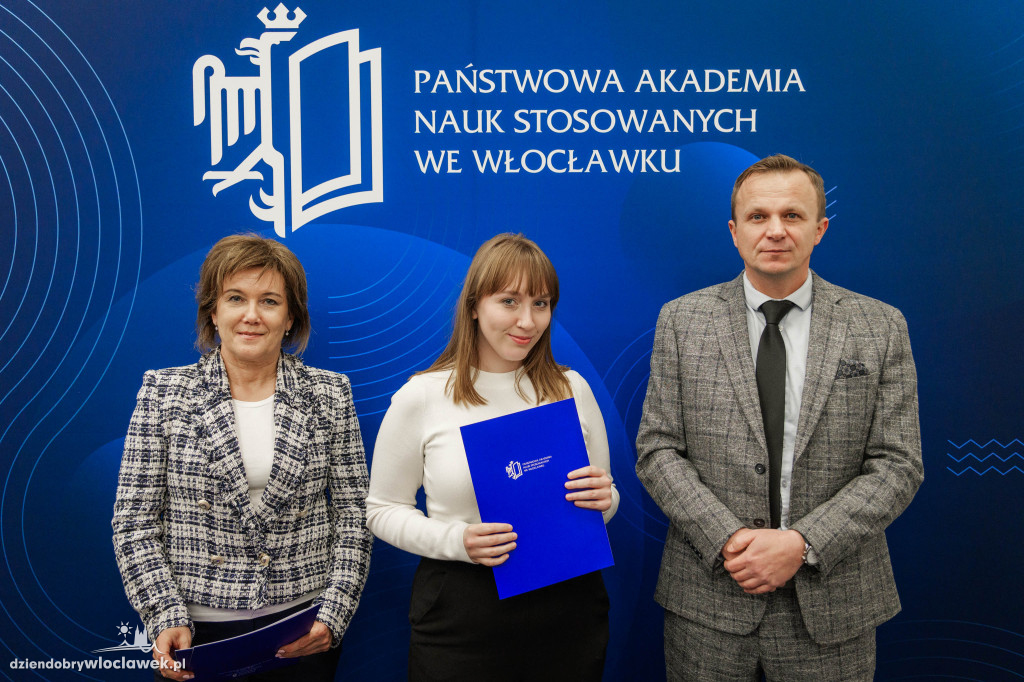 Rozdanie stypendiów rektora PANS