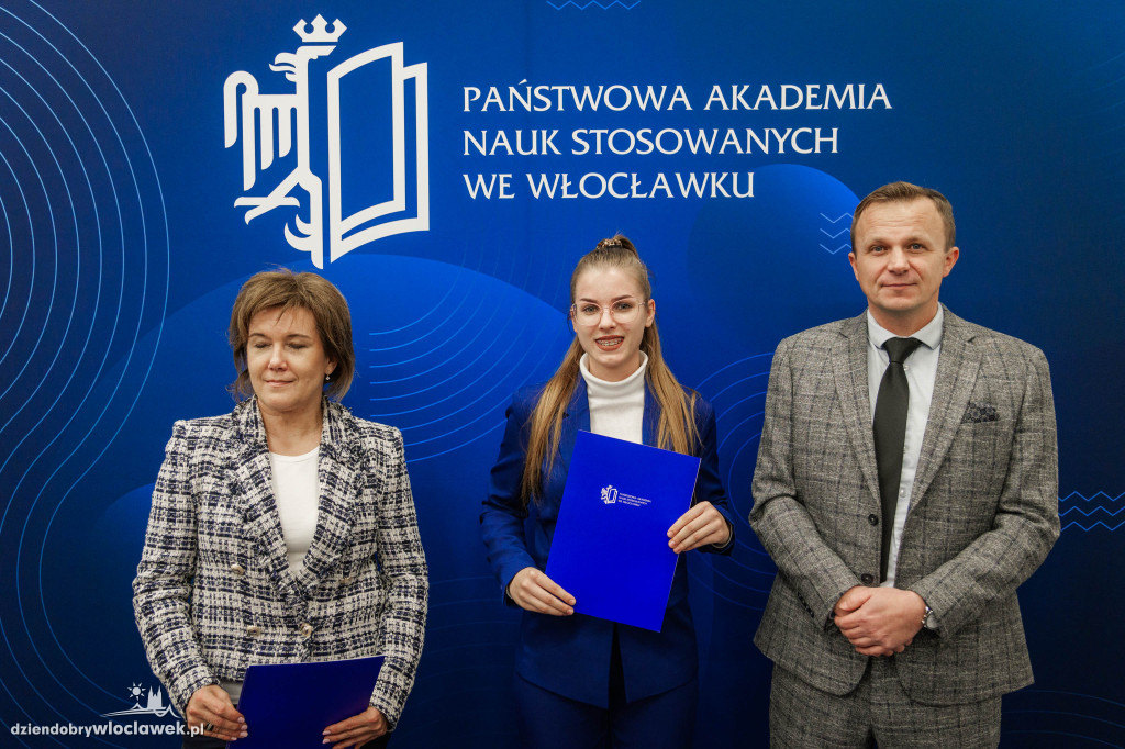 Rozdanie stypendiów rektora PANS