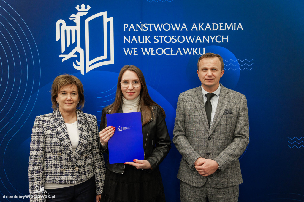 Rozdanie stypendiów rektora PANS