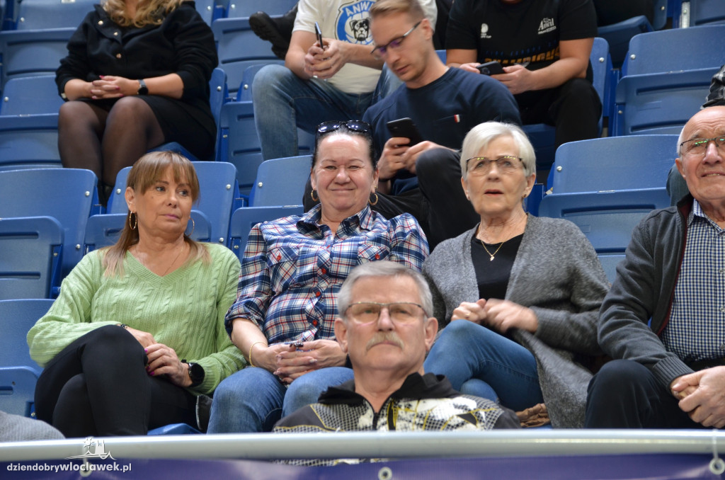 Kibice na meczu Anwil Włocławek vs CSU Sibiu