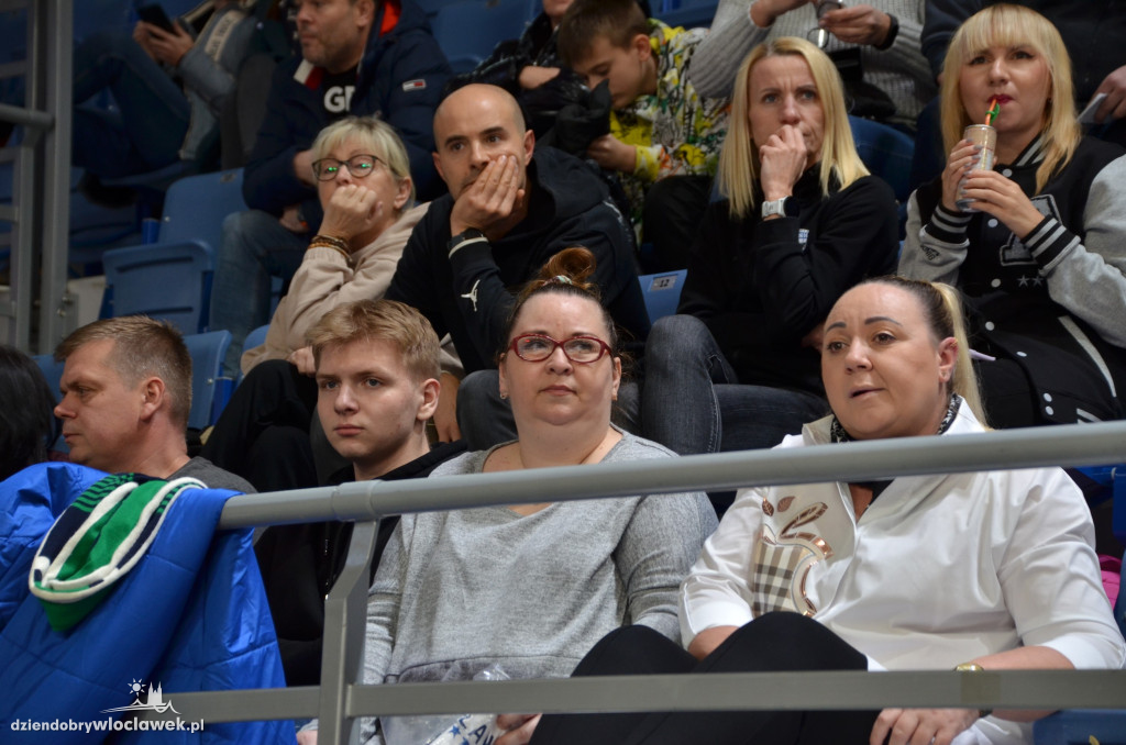 Kibice na meczu Anwil Włocławek vs CSU Sibiu