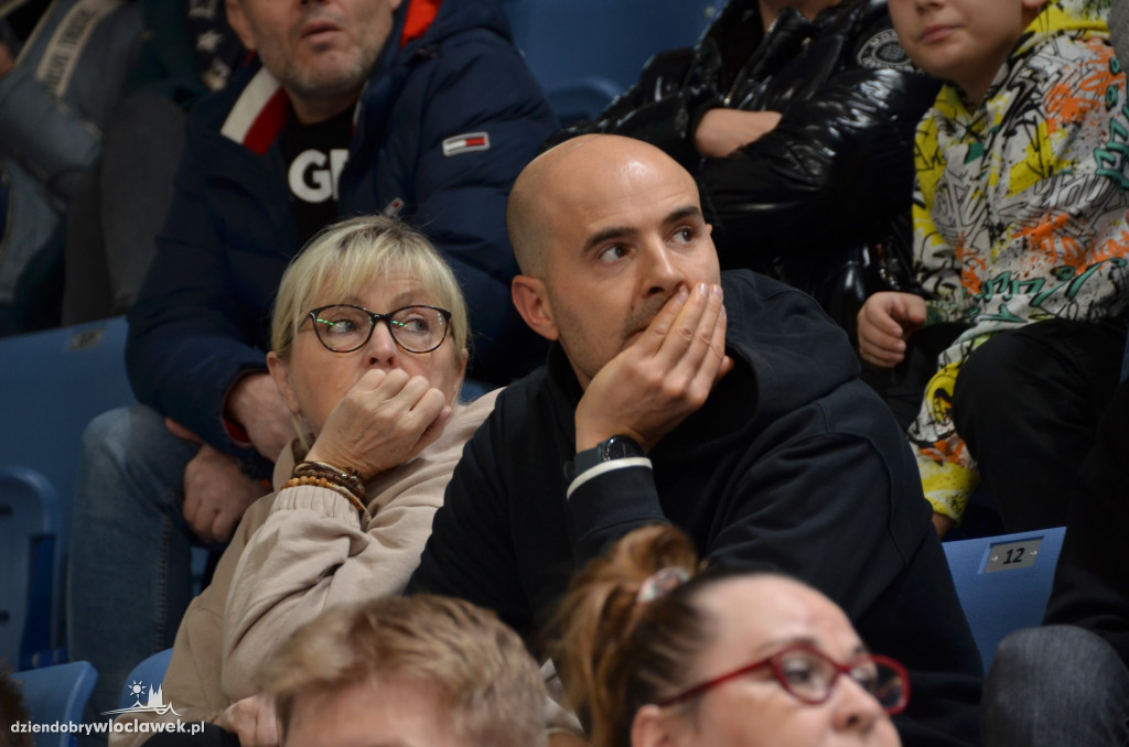Kibice na meczu Anwil Włocławek vs CSU Sibiu