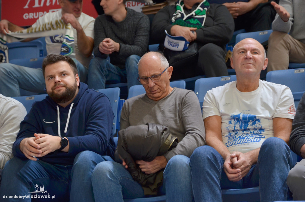 Kibice na meczu Anwil Włocławek vs CSU Sibiu