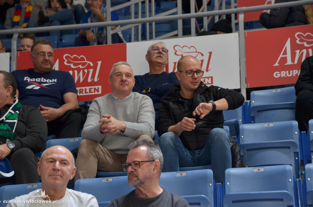 Kibice na meczu Anwil Włocławek vs CSU Sibiu