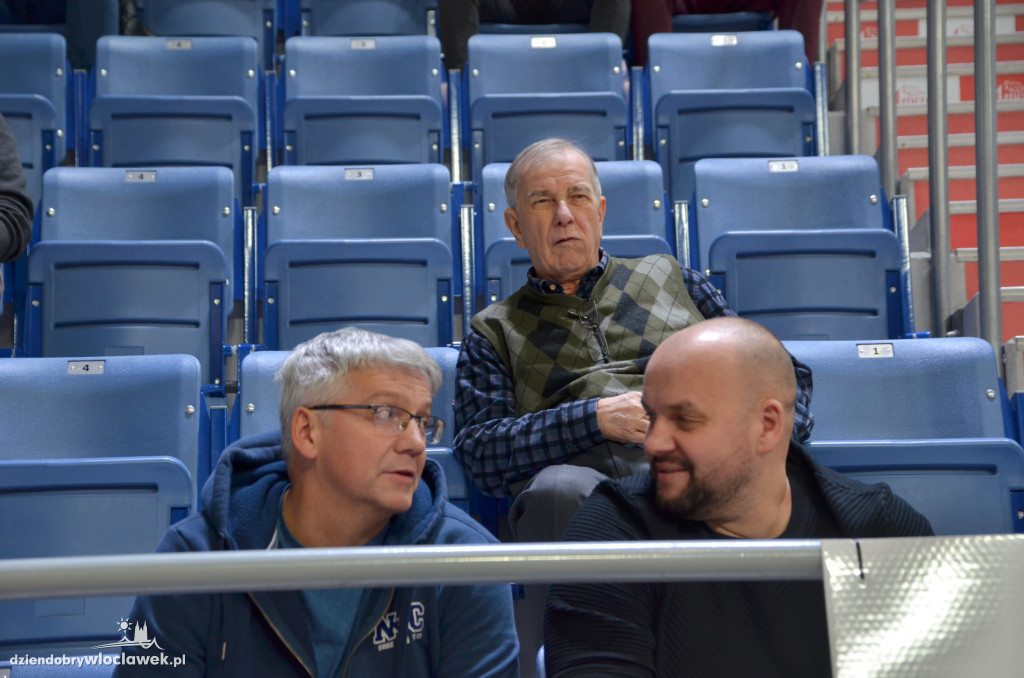 Kibice na meczu Anwil Włocławek vs CSU Sibiu