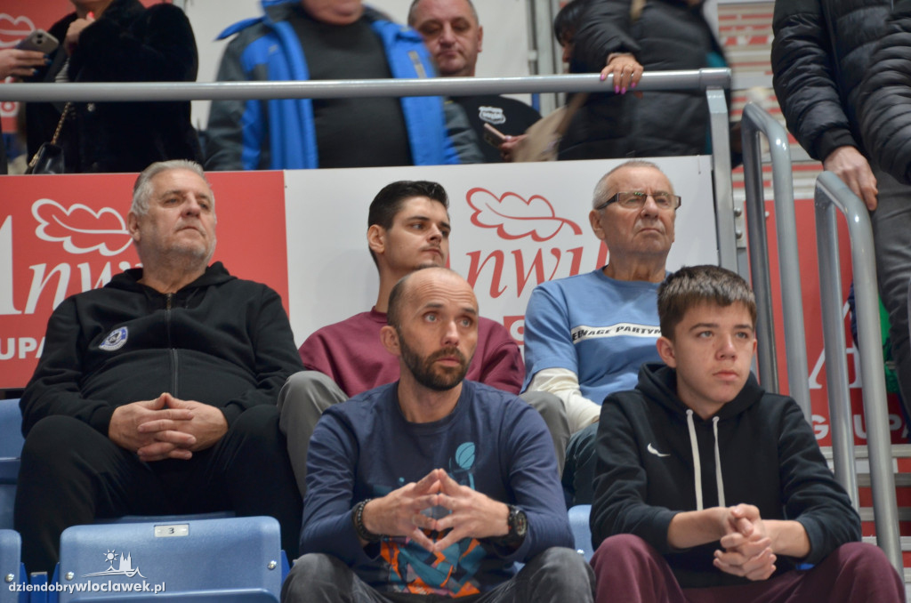 Kibice na meczu Anwil Włocławek vs CSU Sibiu