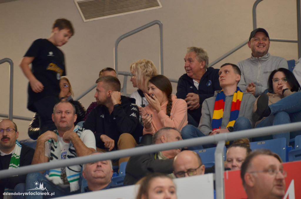 Kibice na meczu Anwil Włocławek vs CSU Sibiu
