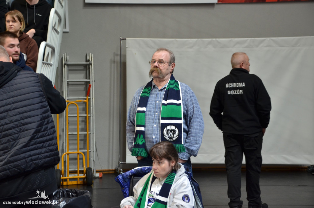 Kibice na meczu Anwil Włocławek vs CSU Sibiu