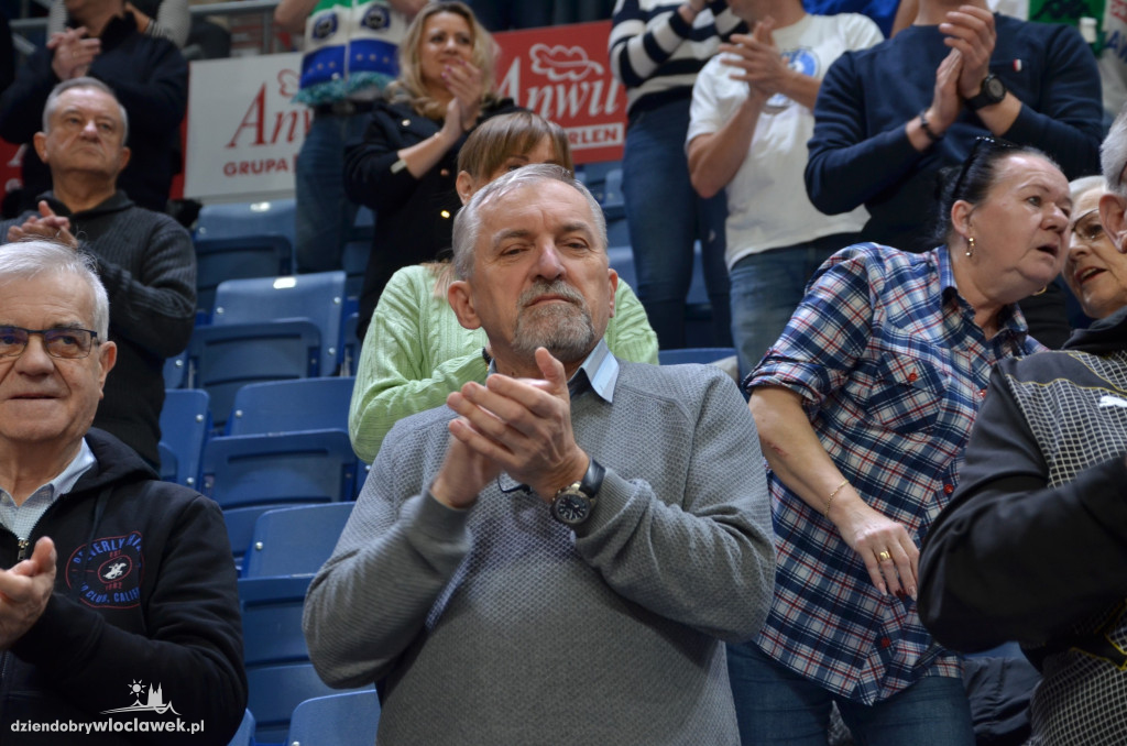 Kibice na meczu Anwil Włocławek vs CSU Sibiu