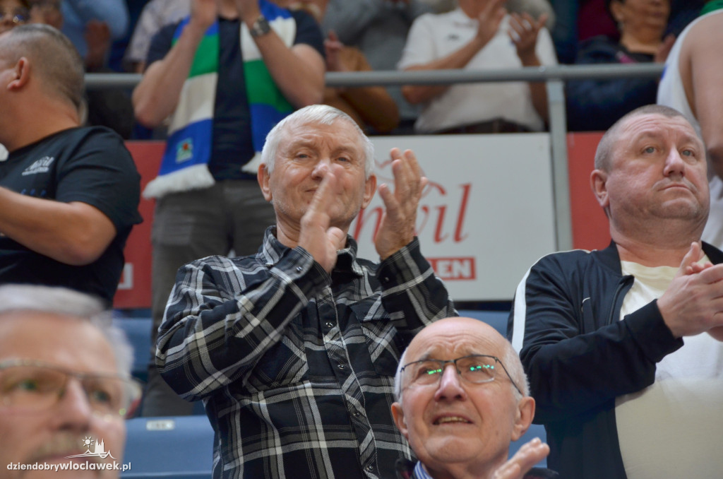 Kibice na meczu Anwil Włocławek vs CSU Sibiu