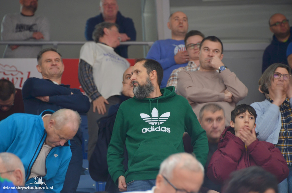 Kibice na meczu Anwil Włocławek vs CSU Sibiu