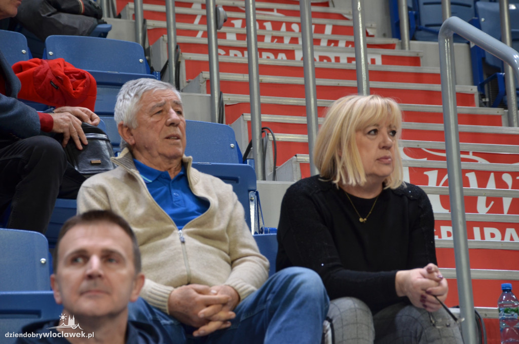 Kibice na meczu Anwil Włocławek vs CSU Sibiu