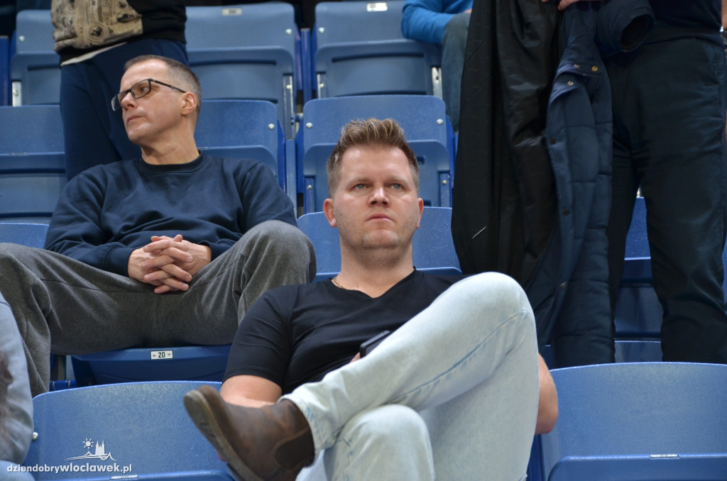 Kibice na meczu Anwil Włocławek vs CSU Sibiu